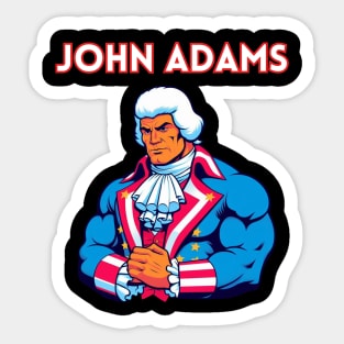 Founding Bro: John Adams Sticker